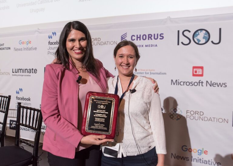 Estudio sobre cobertura de terremoto de Iquique gana premio al mejor paper en ISOJ 2019