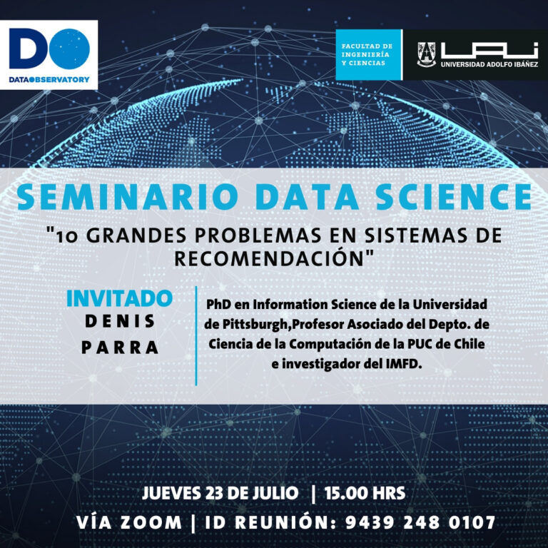 Seminario Data Science: “10 grandes problemas en sistemas de recomendación”