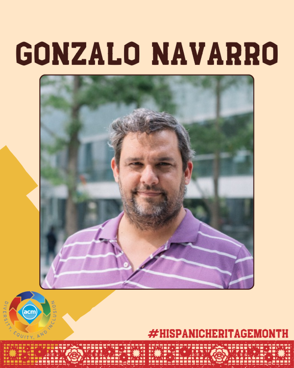 ACM reconoce a Gonzalo Navarro en marco de la conmemoración del “Hispanic Heritage Month”